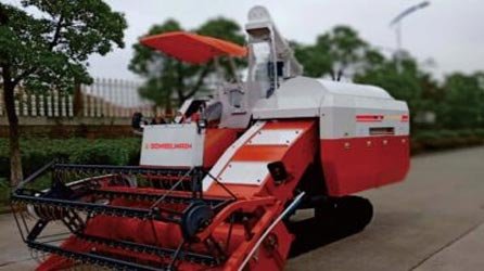 Multi crop Track Combine Harvester